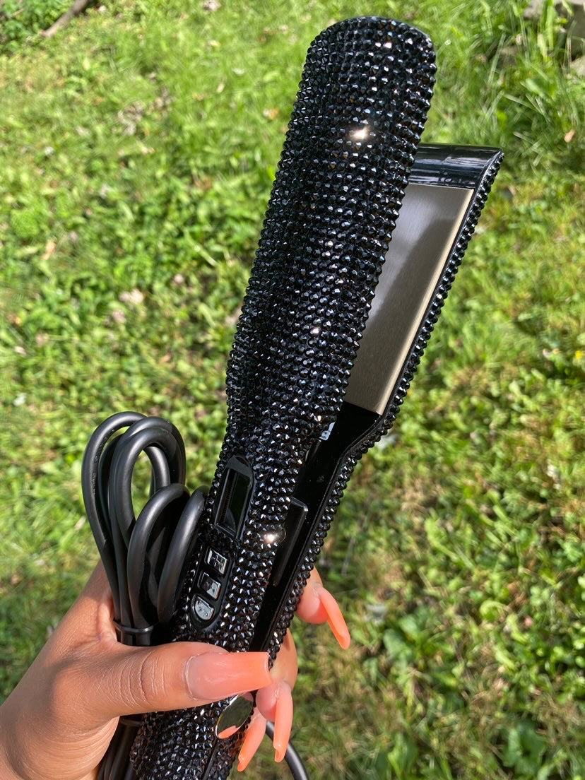 BEDAZZLED FLAT IRON